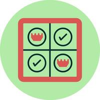 Checkers Vector Icon