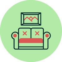 Sofa Vector Icon