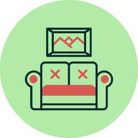 Sofa Vector Icon