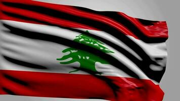 vlag van libanon video