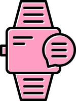 icono de vector de reloj inteligente