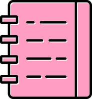 Notebook Vector Icon
