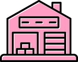 Warehouse Vector Icon