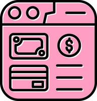 Online Payment Vector Icon