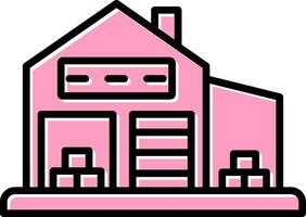 Warehouse Vector Icon