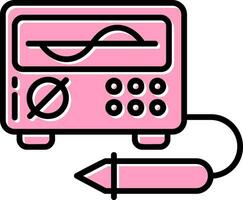 Oscilloscope Vector Icon