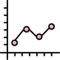 Graph Vector Icon