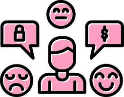 Customer Behavior Vector Icon