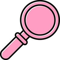 Magnifying Glass Vector Icon