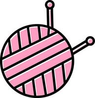 Knitting Vector Icon