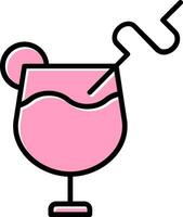 Cocktail Drink Vector Icon