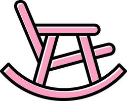 Rocking Chair Vector Icon