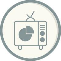 icono de vector de tv