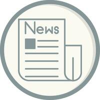 News Paper Vector Icon