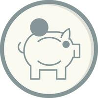 Piggy Bank Vector Icon