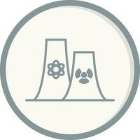 Nuclear  Vector Icon