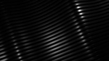 3D wave on striped background with lines. Design. Beautiful shine from waves on striped silky background. Metallic luster of silky waves of lines photo