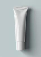 ai generado gris tubo de pasta dental foto