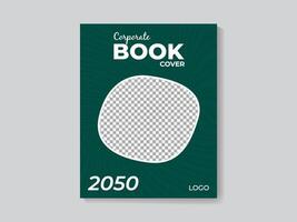 corporativo libro cubrir diseño modelo en a4.minimalista y moderno libro cubrir vector
