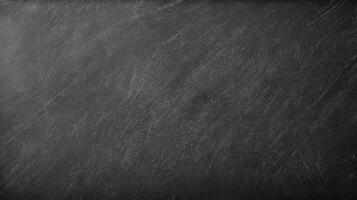 AI generated School chalk blackboard textured background photo