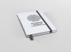 dagboek of notitieboekje mockup psd