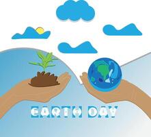 Earth Day vector file