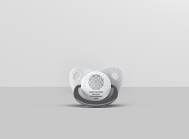 Baby Pacifier Mockup psd