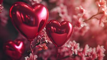 AI generated Valentines day concept photo