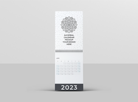 a4 Spiral- Kalender Attrappe, Lehrmodell, Simulation psd