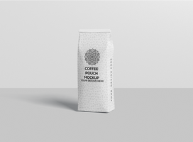 Coffee Pouch Mockup psd