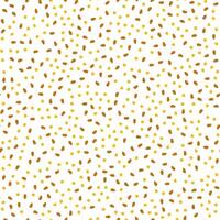 An abstract background of multiple dots in brown colors on a white background. Grain or seed pattern. vector