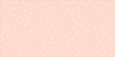 Seamless pattern with small delicate white flowers. Abstract floral background. Vector graphics.