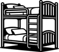 Bunk Bed Furniture vector