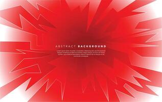 red and white modern abstract background design template vector