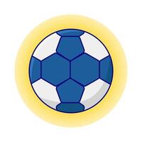 Ilustración de balón de fútbol vector