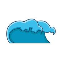 sea wave illustration vector