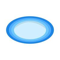 frame oval illustration vector