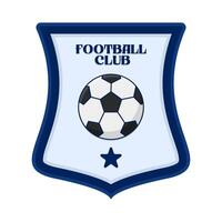 football club badge  illustration vector