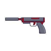 shotgun weapon  illustration vector