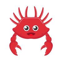 crab animal illustration vector