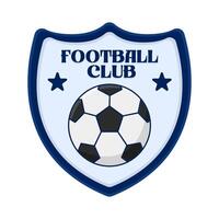 football club badge  illustration vector