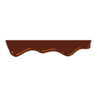 chocola druppelen element png