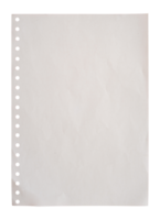 blank notebook page isolated png