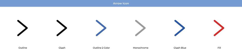 Arrow Icon Set vector