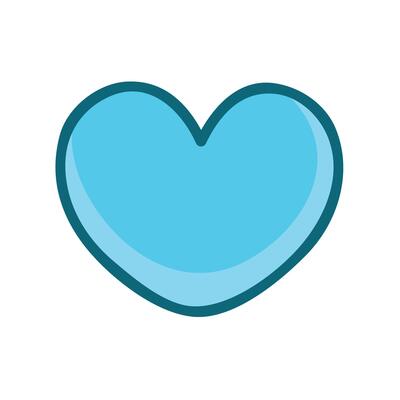Blue Heart Emoji Vector Art, Icons, and Graphics for Free Download