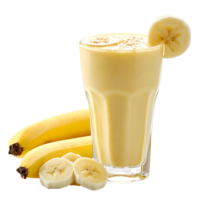 ai generato Banana frullato png