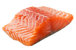 ai generato crudo salmone png