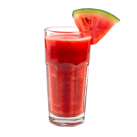 AI generated Watermelon juice in glass PNG