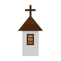 vector religioso Iglesia icono plano ilustración de religioso Iglesia vector icono para web