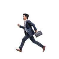 AI generated business man on transparent background png